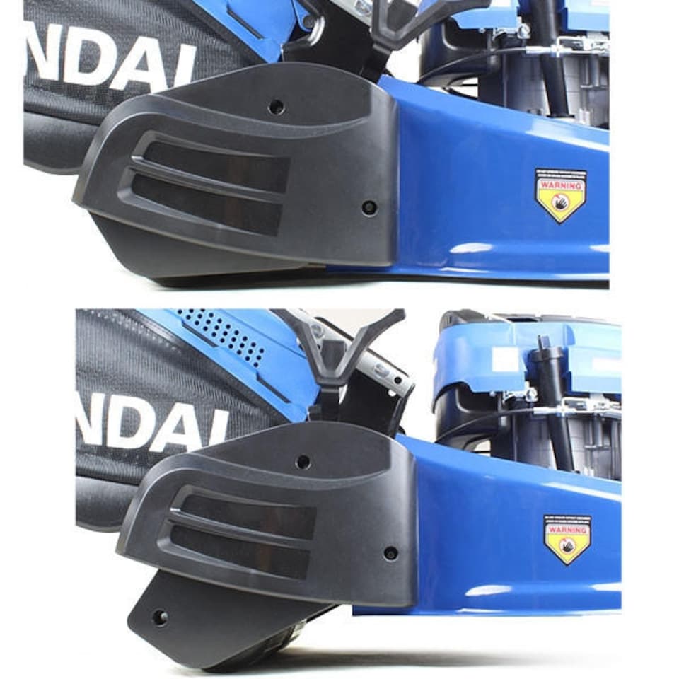 image 1 of Hyundai Self Propelled Petrol Roller Lawnmower 19"/48cm 139cc Foldable Lawn Mower HYM480SPR