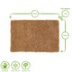 image 3 of Nicola Spring Premium Handmade Coir Door Mat - 90cm x 60cm