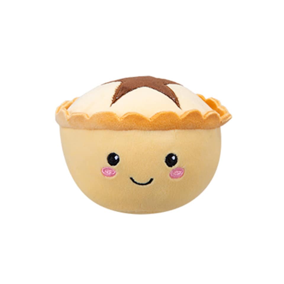 Mince Pie Softlings Christmas Foodies Plush Soft Toy 16cm