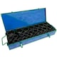 image 3 of 3/4in Drive Deep Metric Impact Impacted Socket Set 6 Sided 19mm - 65mm 29pc