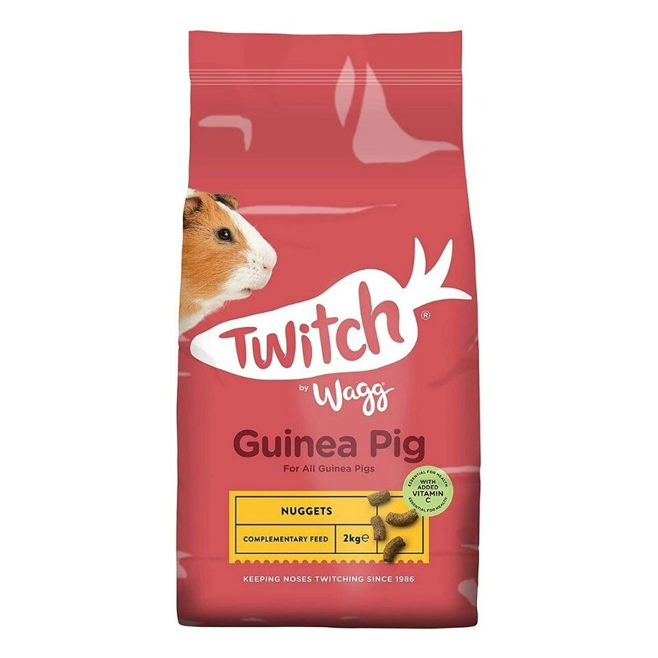 image 1 of Twitch by Wagg Guinea Pig Nuggets Food 2kg