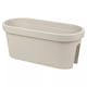 image 1 of Large Hanging Planter for Garden & Balcony Rail | Brown | 1