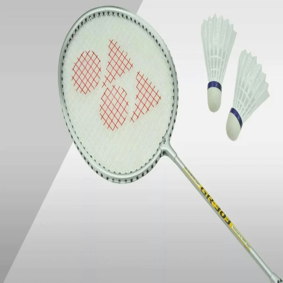 image 1 of YONEX 4 Player Badminton Set, black/ali, one size, K-REY-YXR150