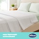 image 3 of Silentnight Summer Breeze 1 Tog Duvet | White | Double