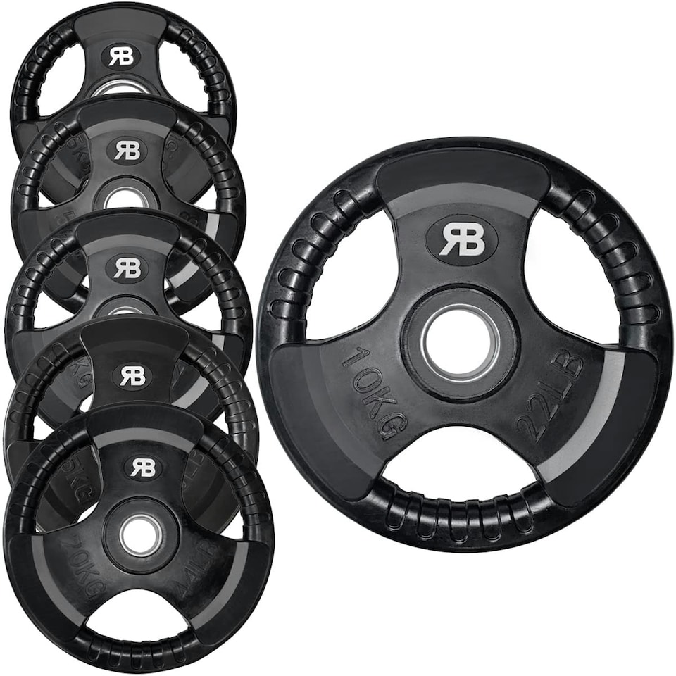 image 1 of Northern Tri-Grip Olympic Weight Plates Pair - 1.25Kg x 2