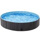 image 1 of Yaheeetch 140 cm Foldable Pet Pool for Garden Beach Yard Home Use-Black XL | Black | Black | 1