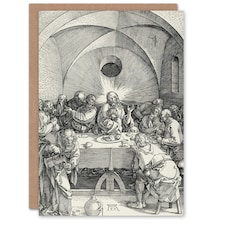 Albrecht Durer Art Card Large Passion Series The Last Supper