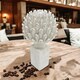 image 2 of Decorative Garden Flower Ornament - Resin - L19 x W19 x H34 cm