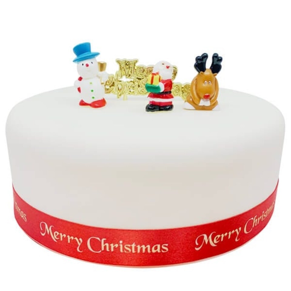 image 1 of Anniversary House Fun Christmas Character Cake Decorating Kit