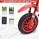 image 6 of HOMCOM 12V Kids Electric Motorbike Ride-On Motorcycle w/ Training Wheels - Red