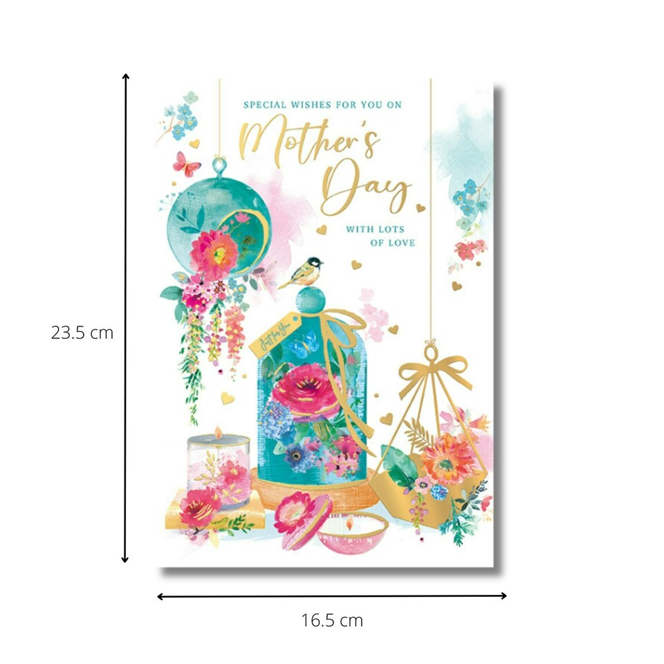 image 1 of Words 'n' Wishes Mother's Day Card for 23.5 x 16.5 cm,