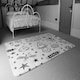 image 3 of Doodle space (Rug) Black | Medium: 80x150cm