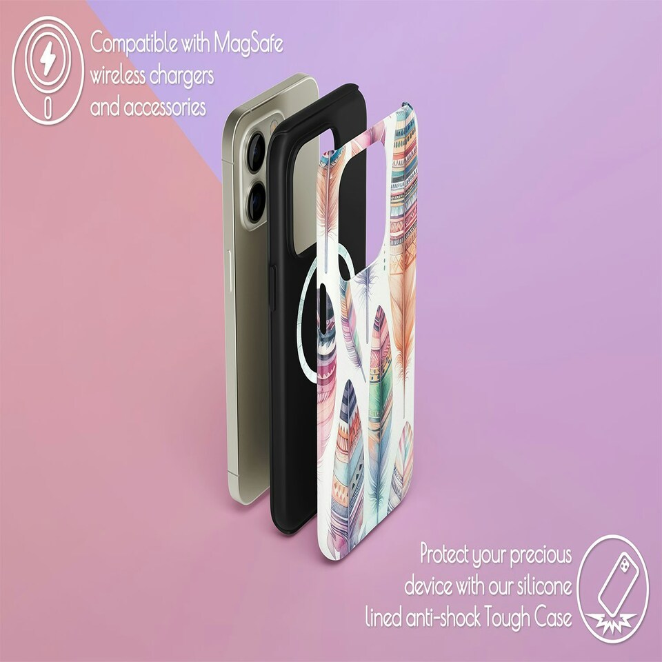 image 1 of Big Feather Multi | iPhone 11
Tough