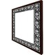 image 2 of Greek traditional meandor (Picture Frame) Black | XS