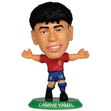 Spain Lamine Yamal SoccerStarz Football Figurine - Red/Blue/Green - One Size