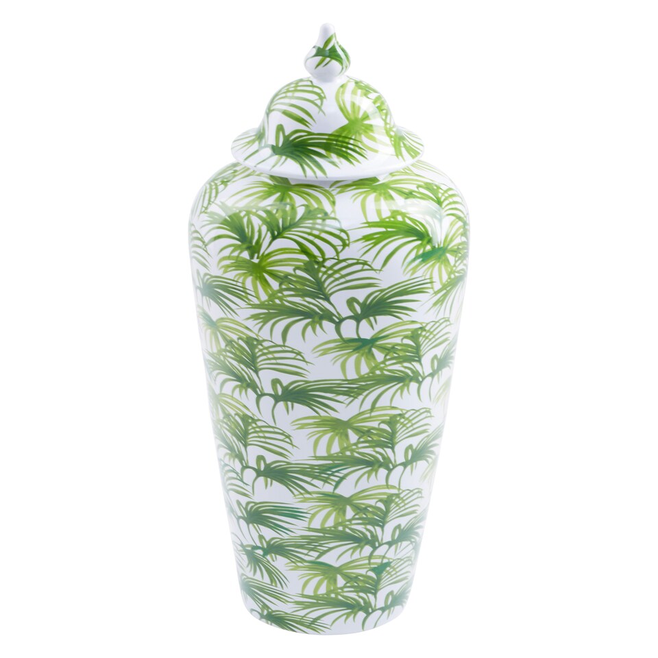 image 1 of Interiors by Premier Small Botanic Jar Green