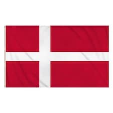 Denmark Flag 5 x 3 Ft
