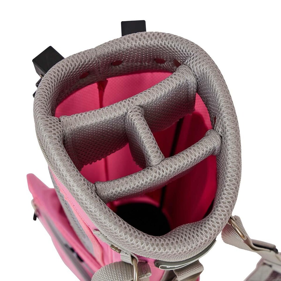 image 1 of Fazer Junior CTRX Age 6-8 4-Piece Golf Stand Bag Package Set - Pink