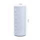 image 4 of Living and Home Cylindrical 4-Tier Plastic Storage Unit - White