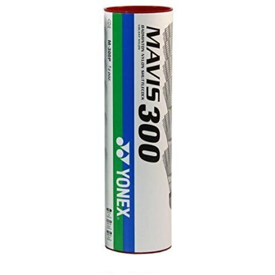 image 1 of Yonex Mavis 300 Shuttlecock (Pack Of 6) (One Size) (White/Blue)