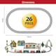 image 2 of Christmas Workshop 81020 Deluxe Santa’s Express Delivery Christmas Train Set