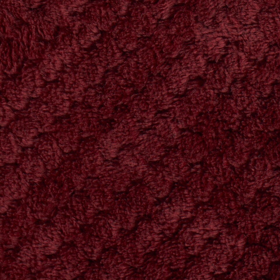 image 1 of OHS Soft Faux Fur Waffle Throw Blanket
