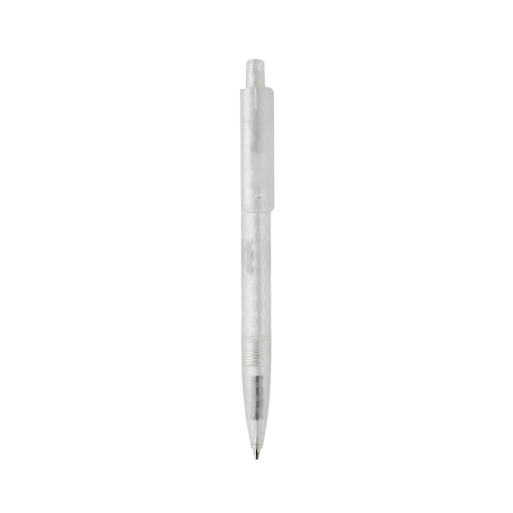 XD Collection X3 Frosted Recycled Plastic Pen - White - One Size