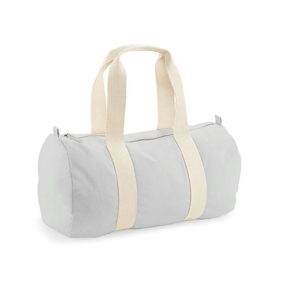 Westford Mill EarthAware Organic Duffle Bag - Light Grey - One Size (UTBC5028)