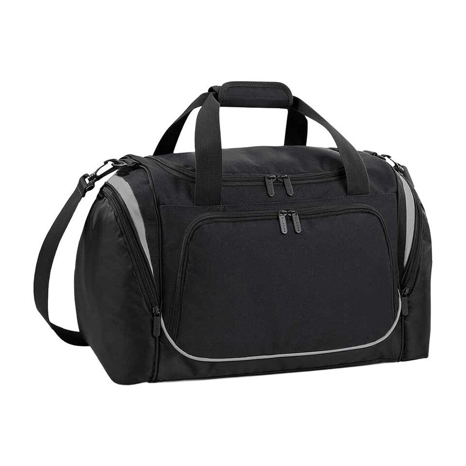 Quadra Pro Team Locker Bag - Black/Light Grey - One Size Black | One Size
