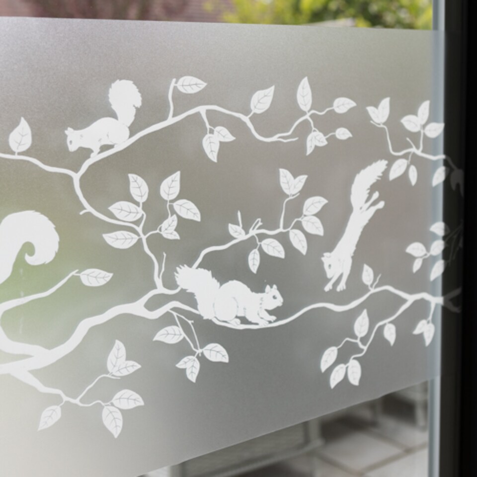 image 1 of d-c-fix Pineview 45cm x 1.5m Premium Static Cling Vinyl Window Film for Privacy and Decor