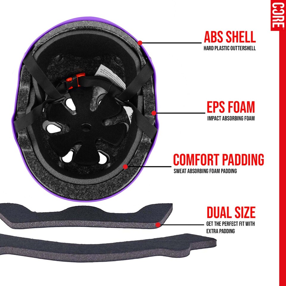 image 1 of CORE Action Sports Helmet