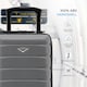 image 4 of Flight Knight Lightweight 2 Wheel ABS Hard Suitcase Cabin Hand Luggage 100+ Airlines Approved - British Airways, Ryanair & easyJet Free Carry On 40x20x25cm Grey | Charcoal | Cabin Bag