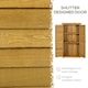 image 3 of Outsunny Wooden Garden Storage Shed, 3-Tier