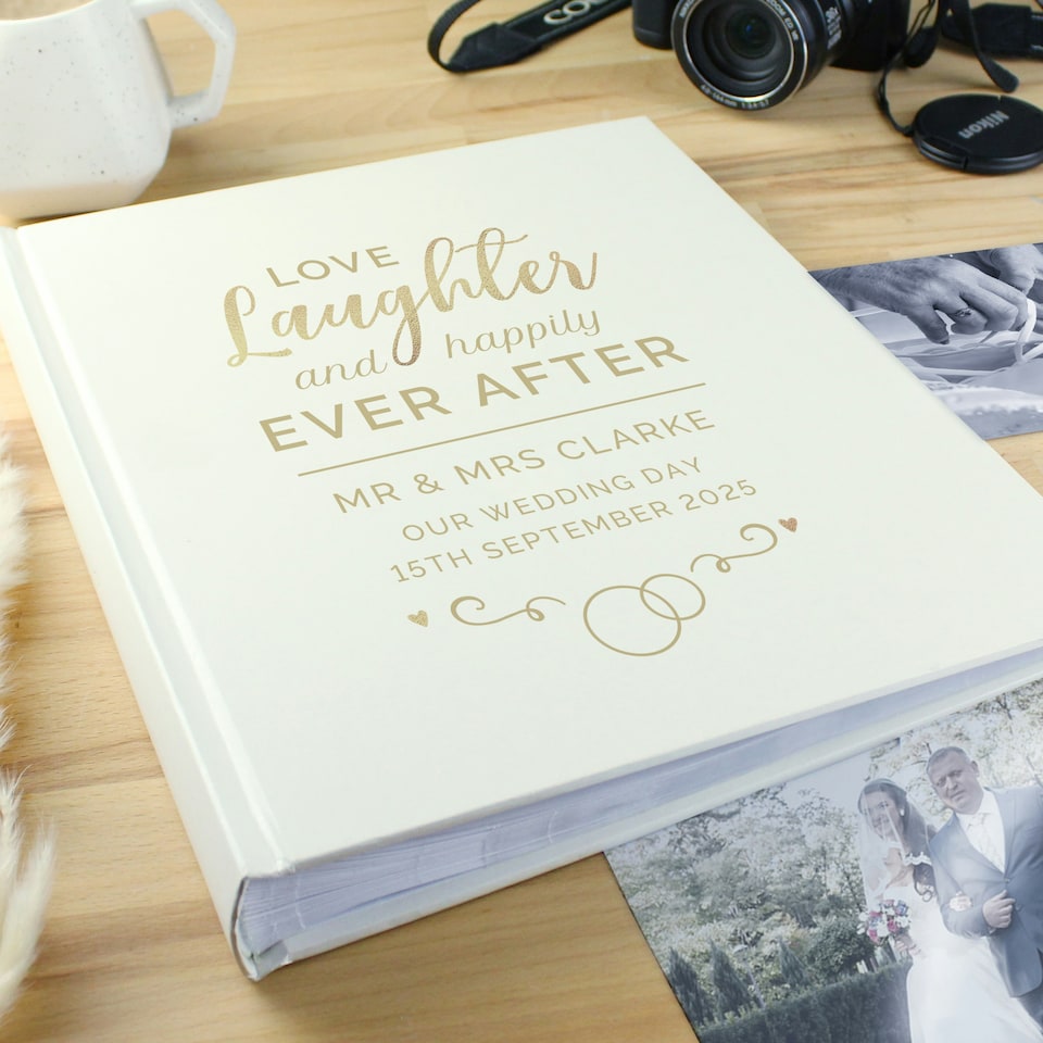 image 1 of Personalised Wedding Traditional Photo Album