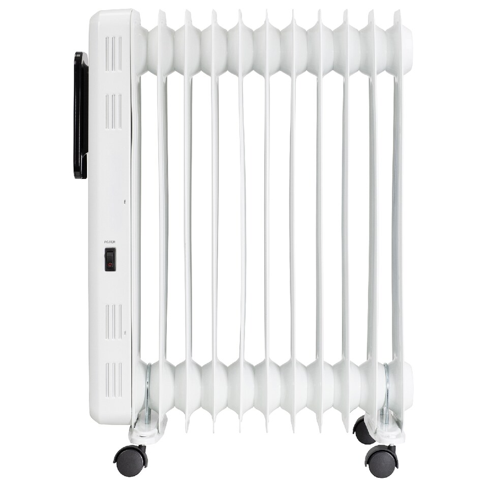 image 1 of Russell Hobbs RHOFR2521-D 2.5kW Digital Touch Control 11-fin Oil Filled Radiator in White