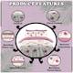 image 2 of VELVETIO Claire Complete Duvet Cover Set with Fitted Sheet Luxury Bedding Quilt Multi | King