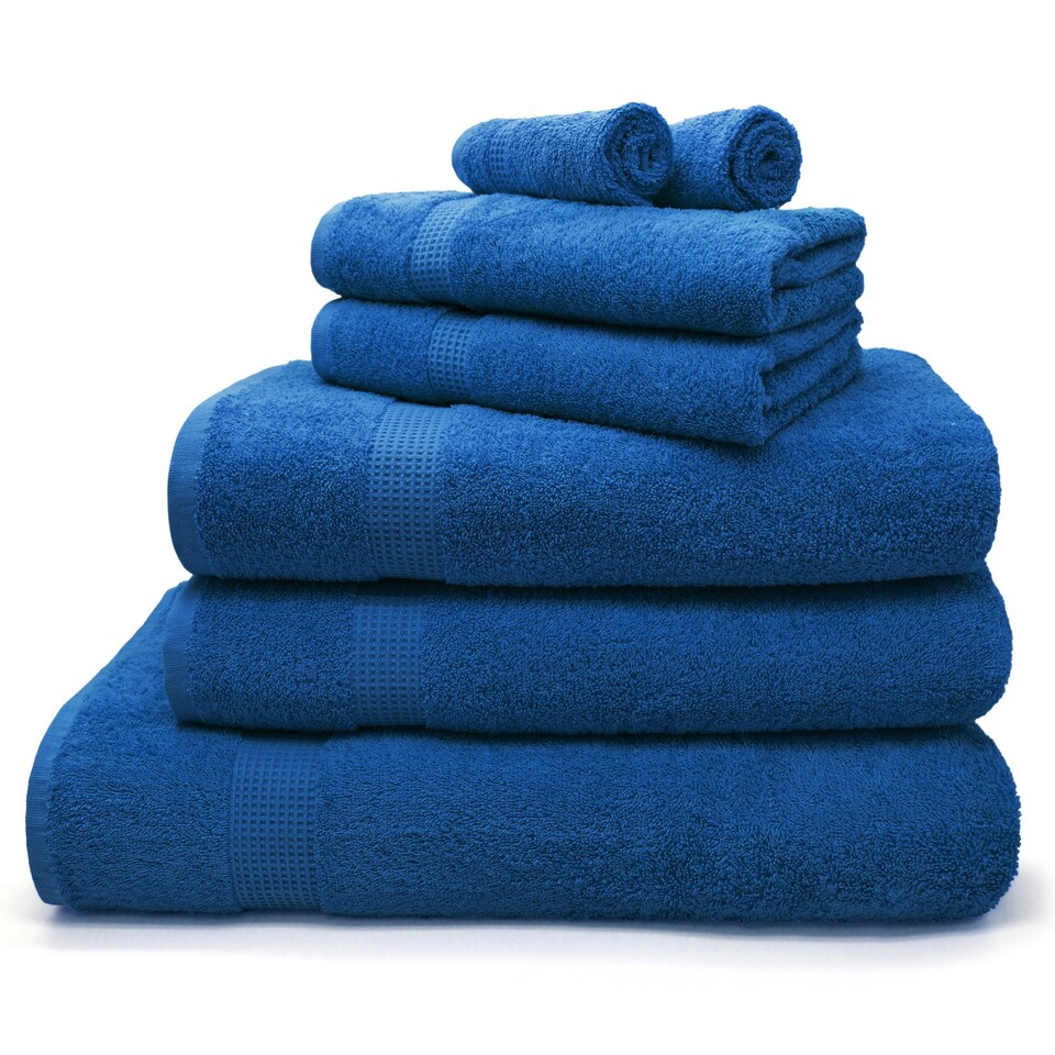 Luxury 100% Egyptian Cotton Towels 550gsm Royal Blue Blue | Blue | Hand towel