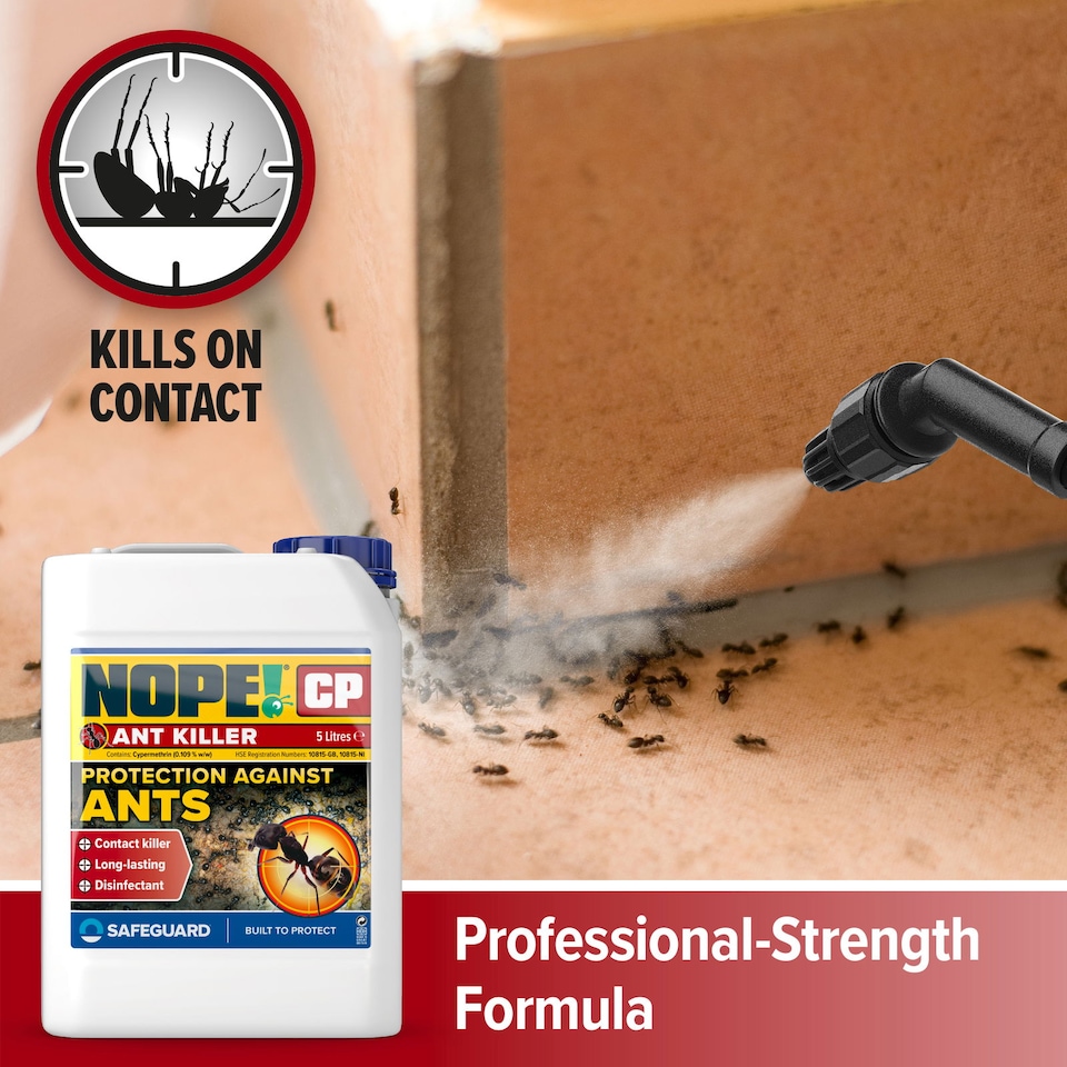 image 1 of NOPE CP Ant Killer (5 Litre) Effective Ant Control - Fast-Acting and Long-Lasting for Indoor & Outdoor use.