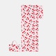 image 1 of OHS Cherry Print Microfibre Quick Dry Spa Bath Beach Chair Cover Towel Bag Pink
