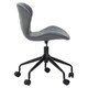 image 4 of Interiors by Premier Brent Grey And Black Home Office Chair