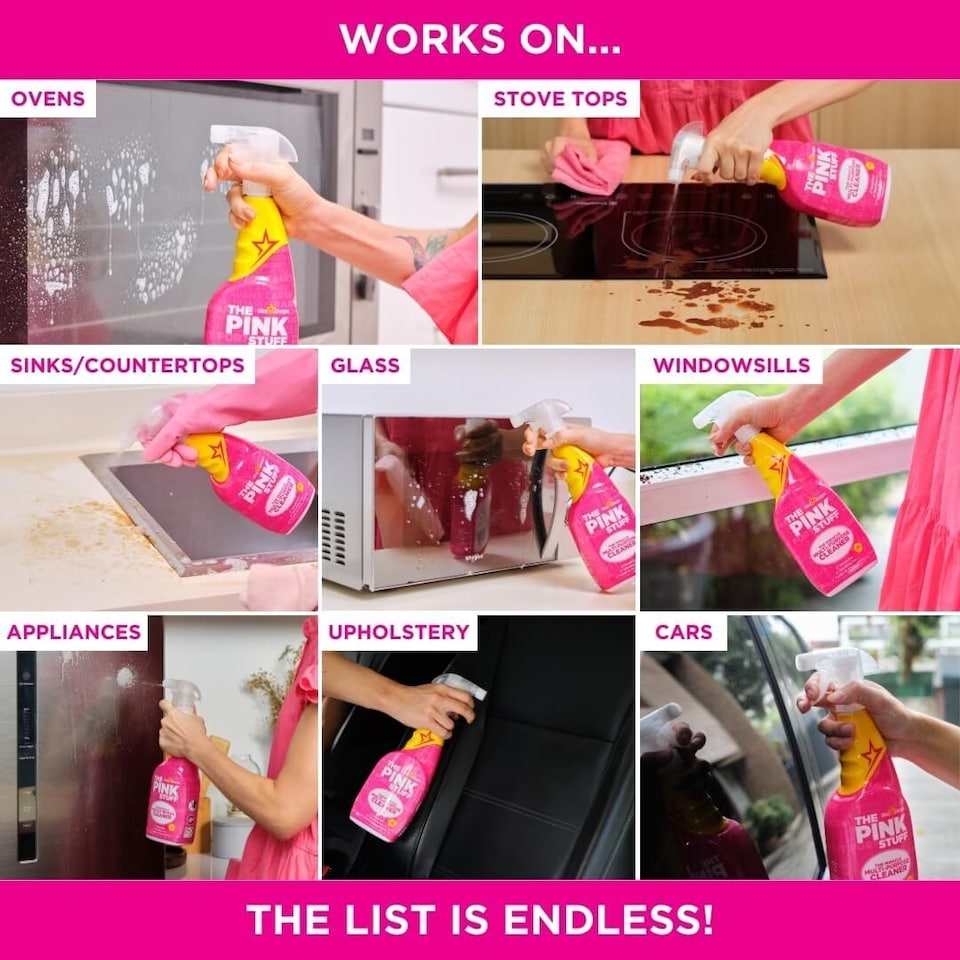 image 1 of The Pink Stuff Multi Purpose Cleaner 850ml (Pack of 12)