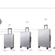 image 7 of 3-Piece Luggage Set, Lightweight ABS PC Shell, TSA Lock, 4 Wheels