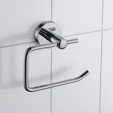 Showerdrape Modernity Chrome Stainless Steel Wall Mounted Toilet Roll Holder | Silver | 1