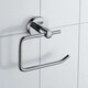 image 1 of Showerdrape Modernity Chrome Stainless Steel Wall Mounted Toilet Roll Holder | Silver | 1