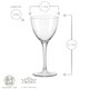 image 3 of Bormioli Rocco Bartender Novecento Nick & Nora Glasses - 155ml - Pack of 6