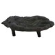 image 3 of Hands Bird Bath Feeder Cast Iron Feeder Ornament Garden House Feature Statue