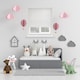 image 2 of 120cm Charcoal Grey Temporary Self Adhesive Dimout Pleated Window Blind 200cm Drop Grey | Grey