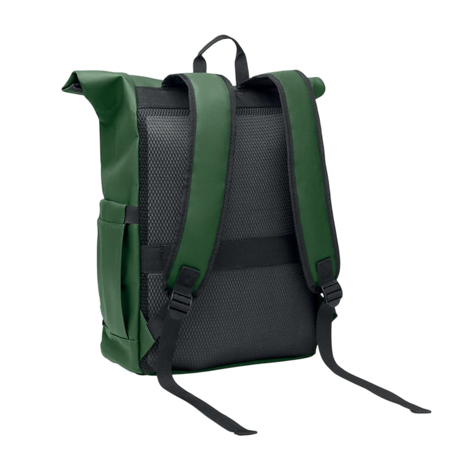 image 1 of MidOcean Bangkok Roll Top Rucksack | Green | Dark Green | One Size | 1