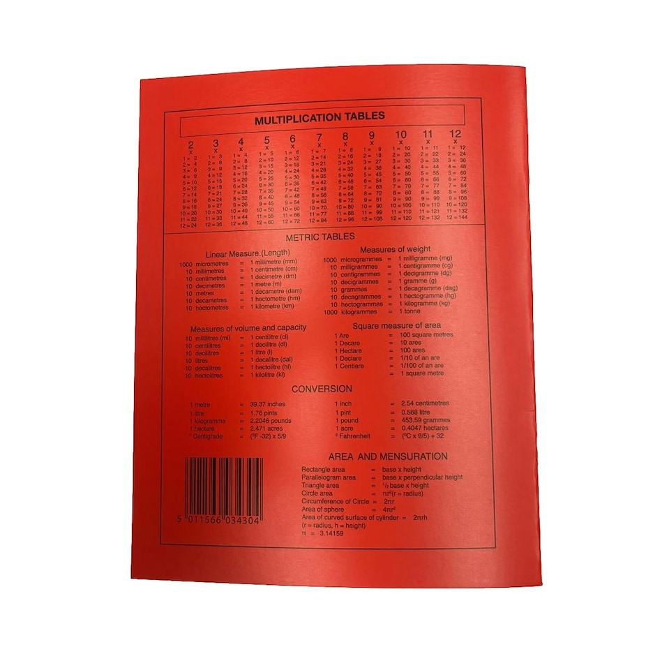 image 1 of 20 Pages Exercise Book 203x165mm