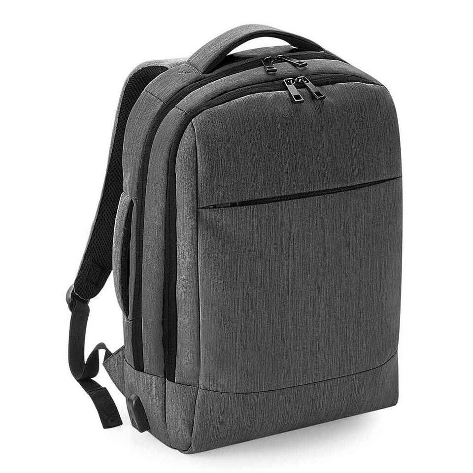 image 1 of Quadra Q-tech Charge Convertible Backpack - Granite Marl - One Size (UTPC6604)